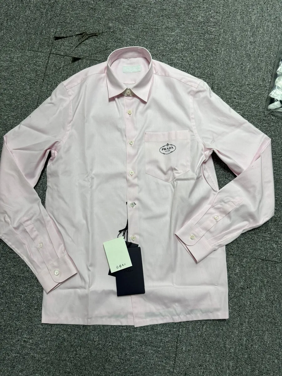 Long-Sleeved Button-Up Shirt