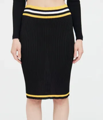 Elastic Waist Skirt