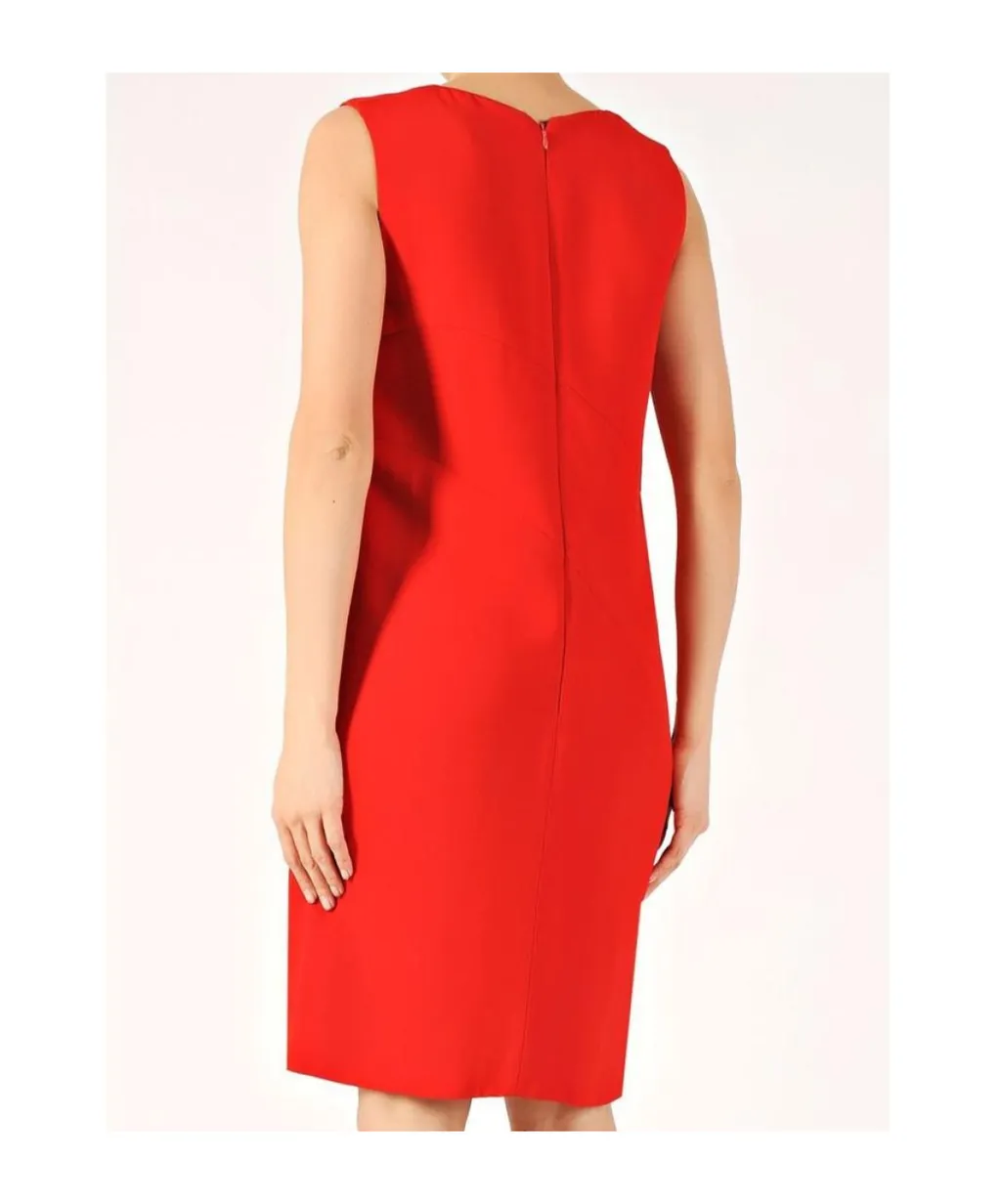 Sleeveless V-Neck Dress