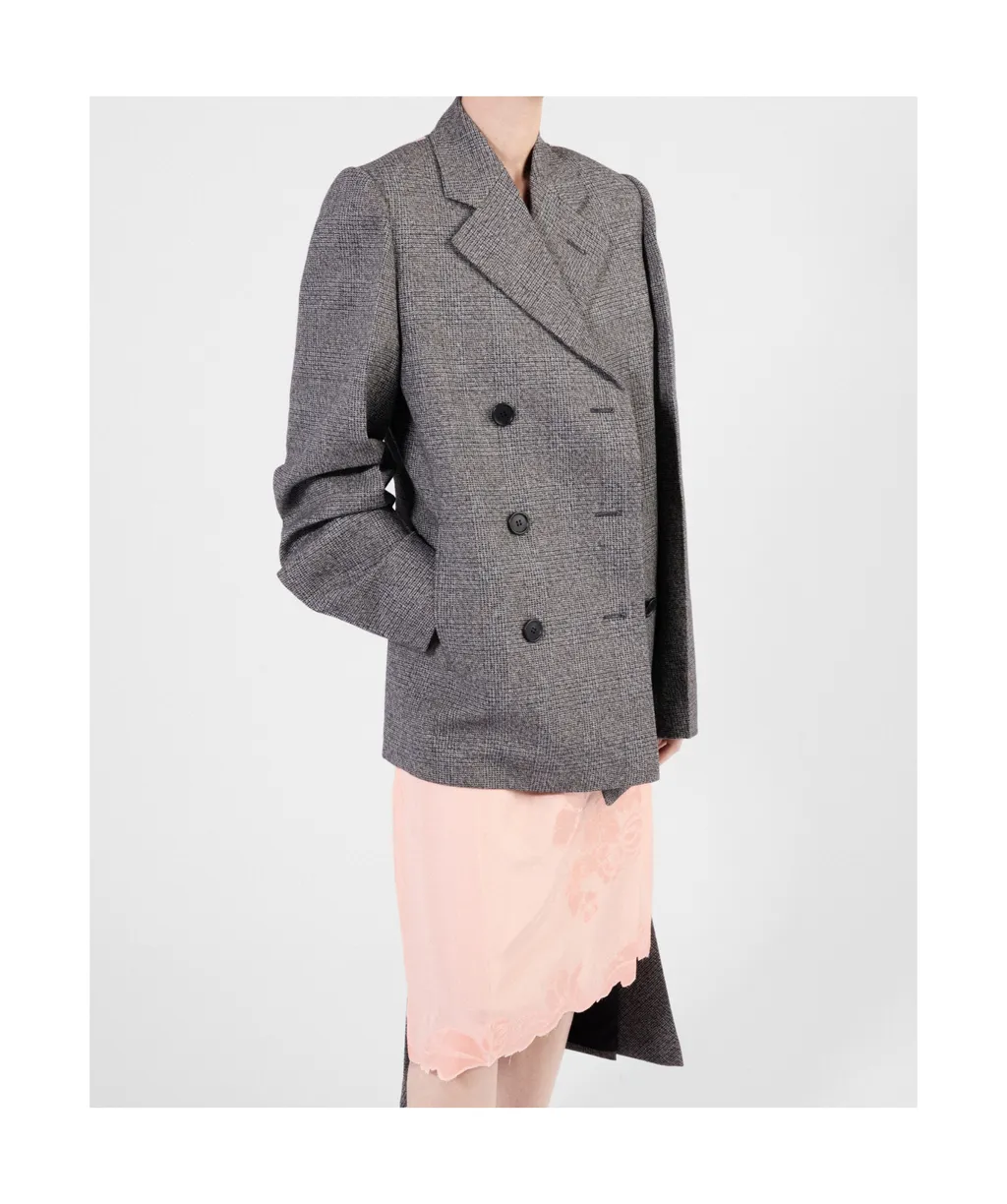Embroidered Habutai Silk Skirt