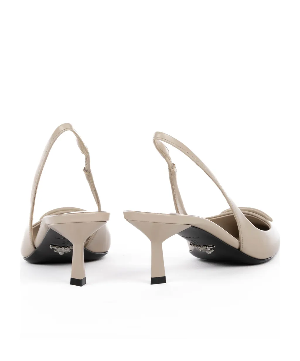 Pointed-Toe Slingback Pumps