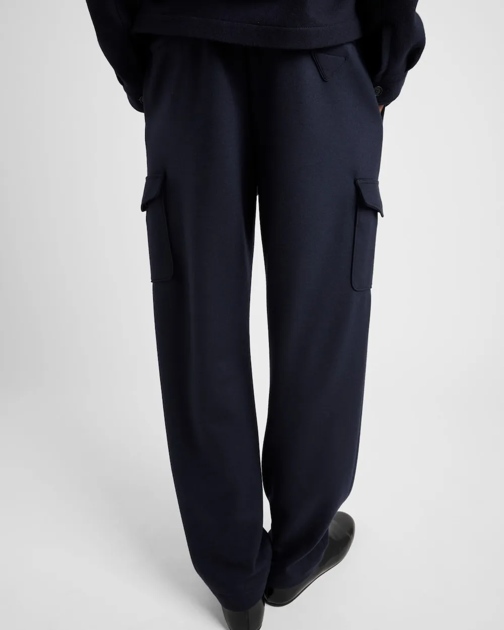 Logo-Patch Tapered Leg Cargo Pants