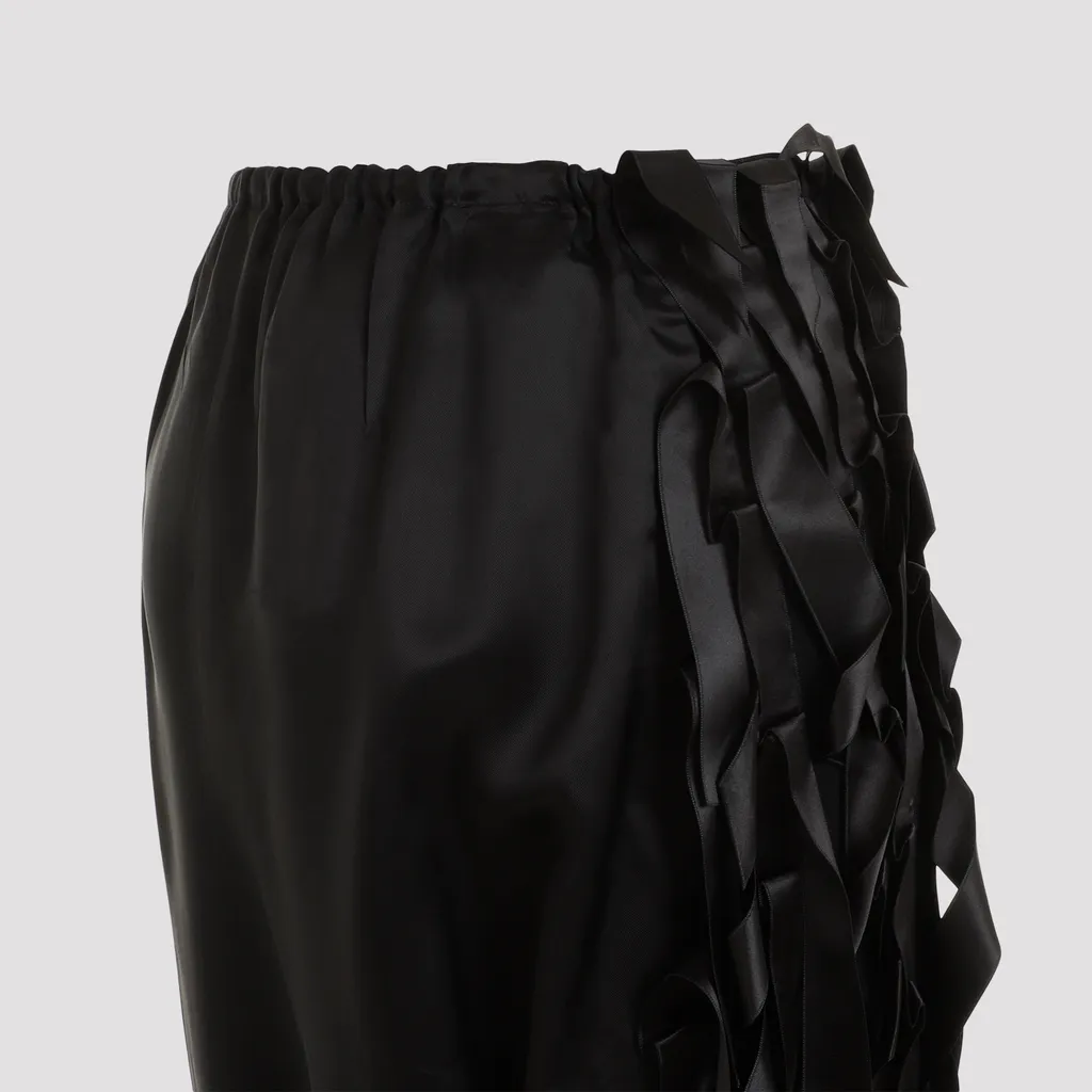 Fringe-Detailed Skirt
