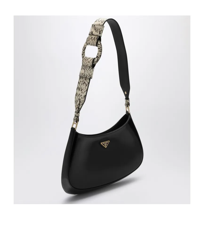 Cleo Ayers And Brushed Leather Shoulder Bag