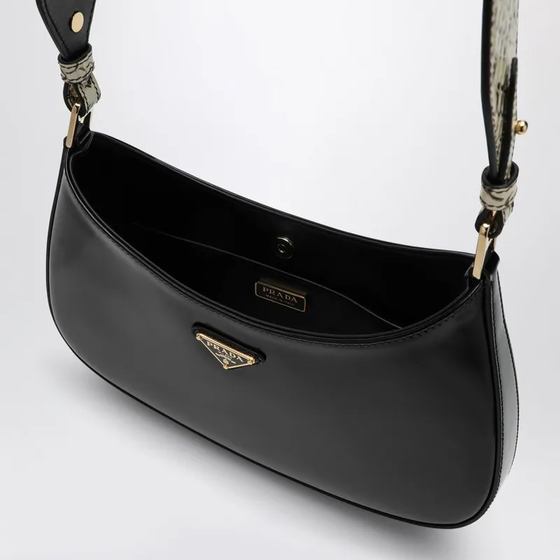 Cleo Ayers And Brushed Leather Shoulder Bag