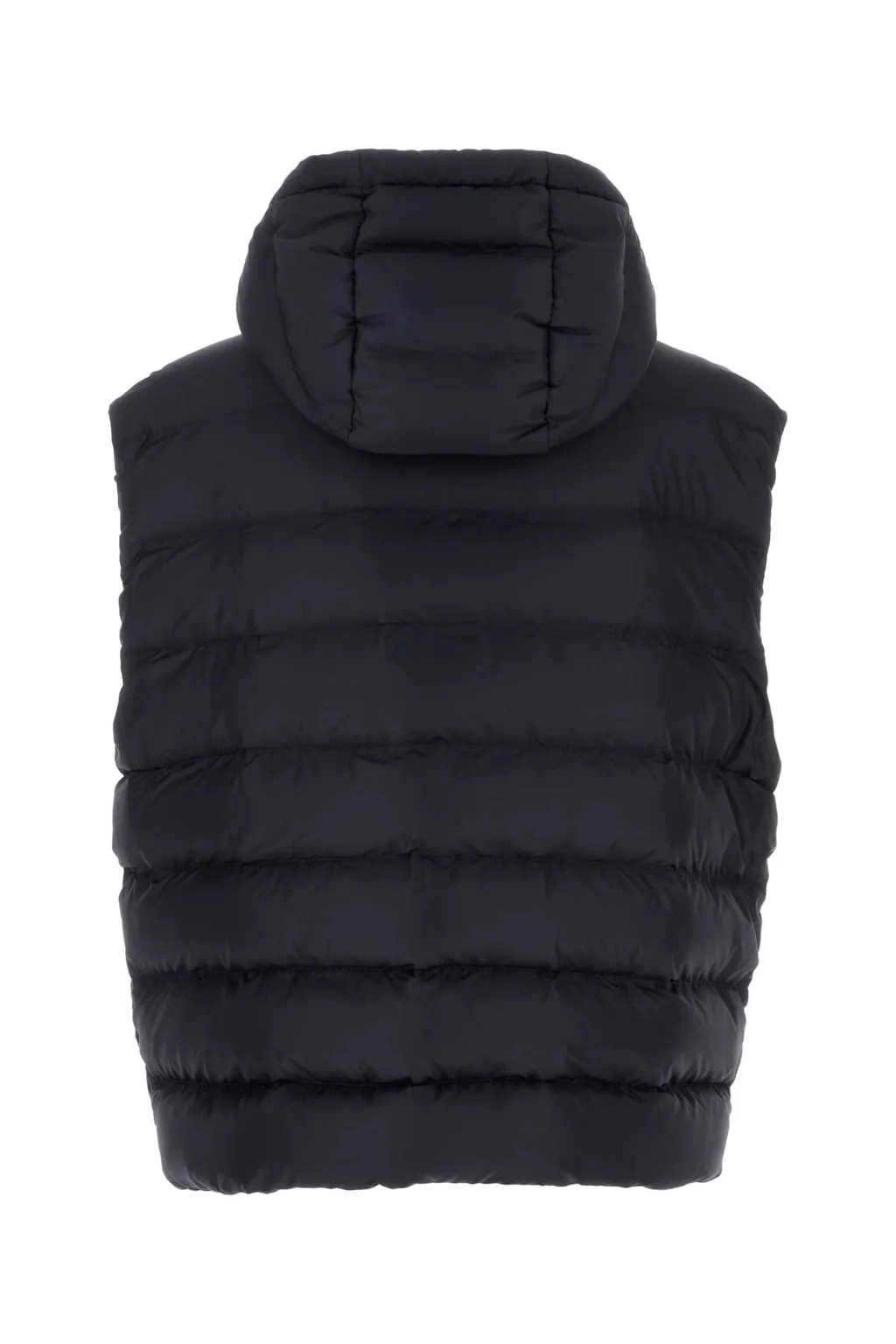 Technical Fabric Down Hoodie Vest