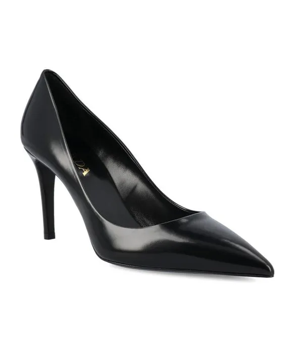 85Mm Leather Pumps