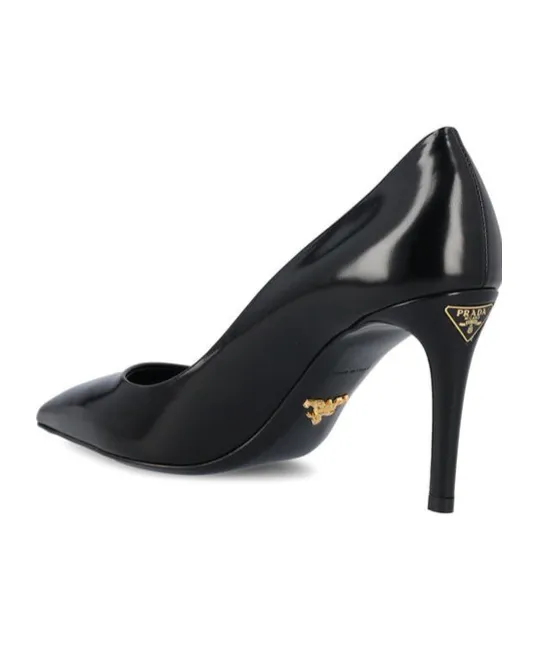 85Mm Leather Pumps