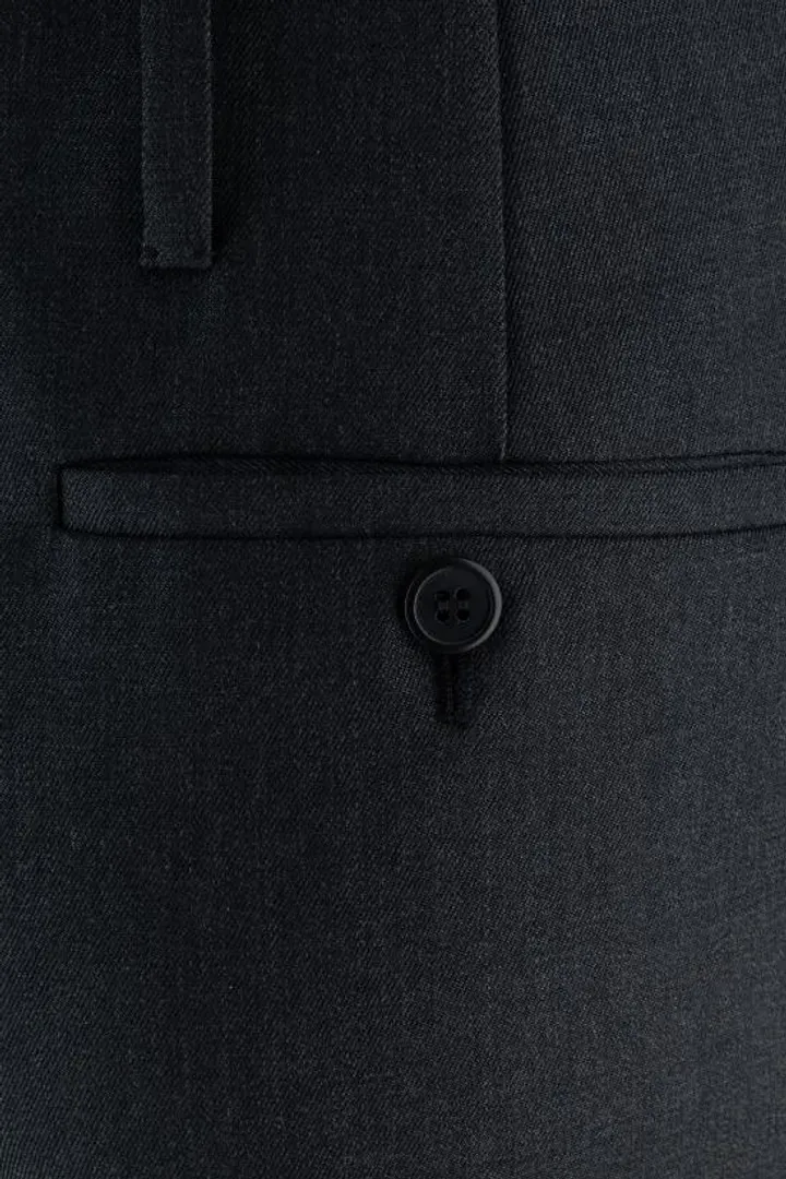 Belt-Loop Casual Pants