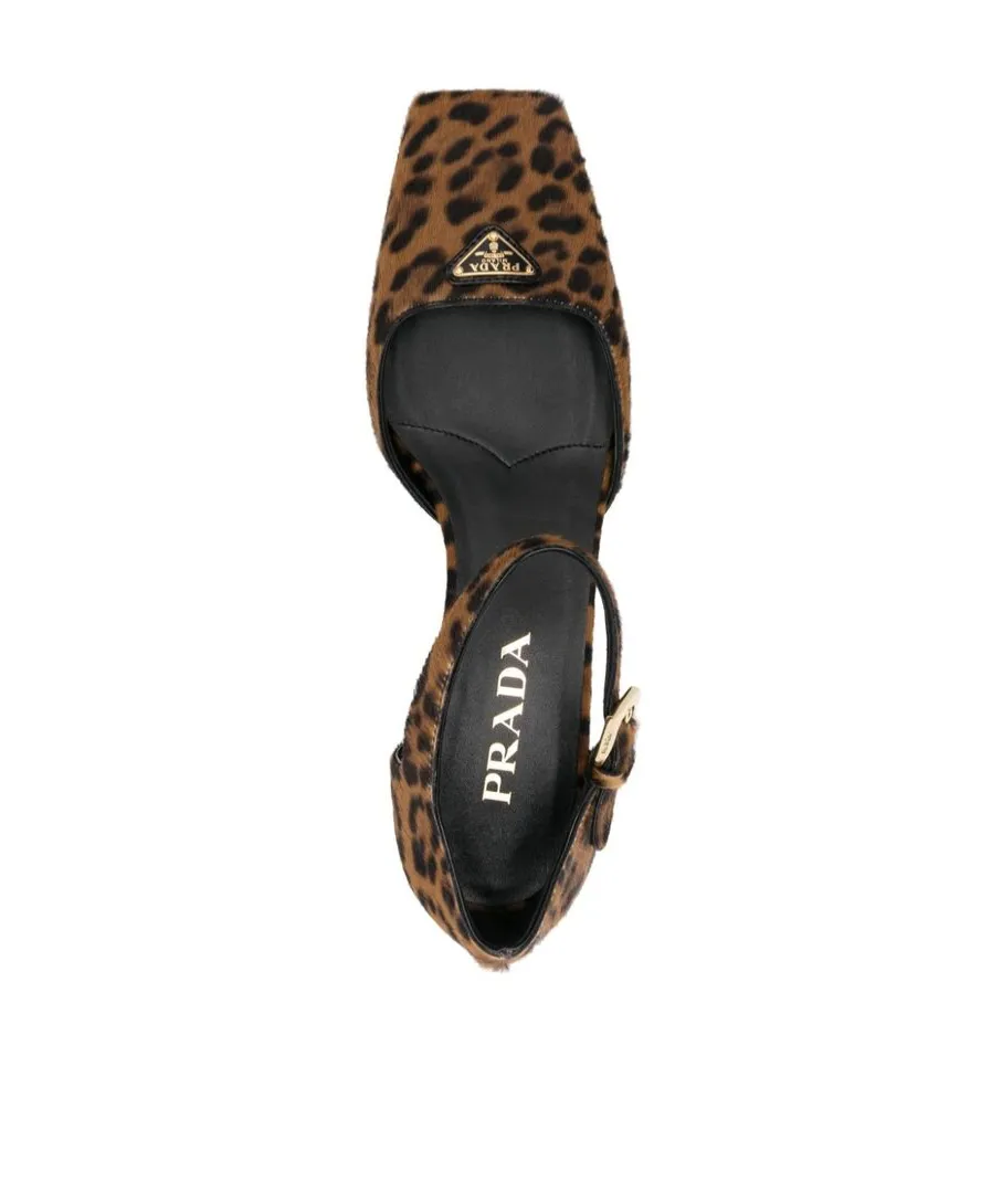 35Mm Leopard-Print Pumps