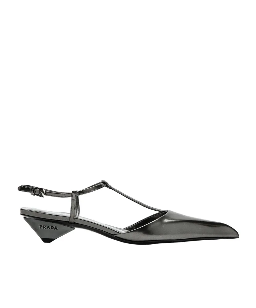 35Mm Metallic-Finish Pumps