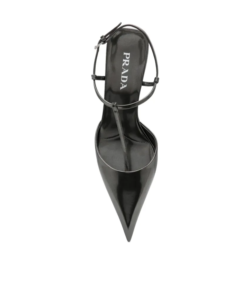 35Mm Metallic-Finish Pumps
