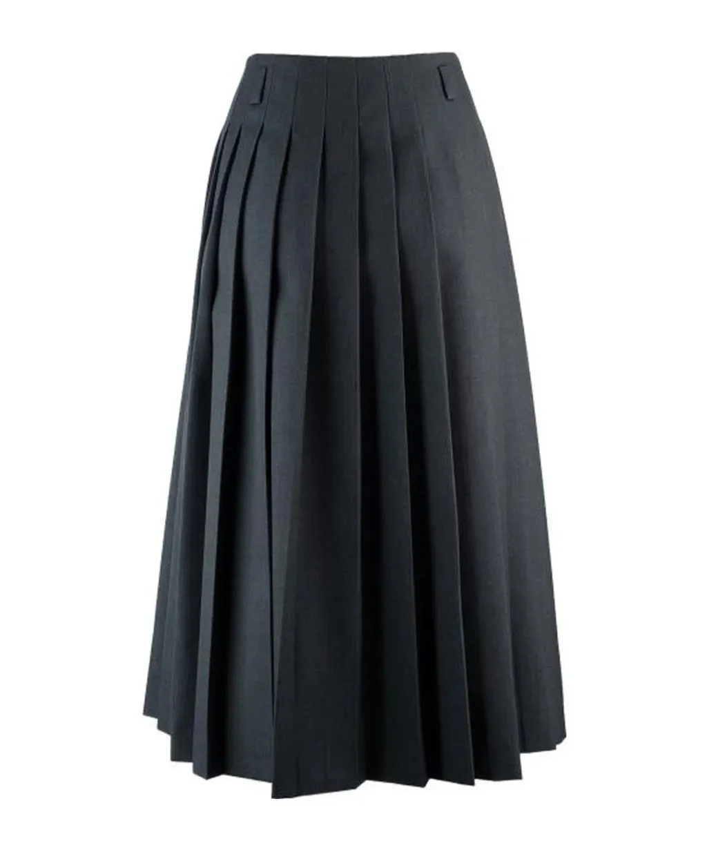 Pleated Midi Skirt