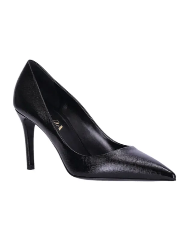 Saffiano Pointed Heels