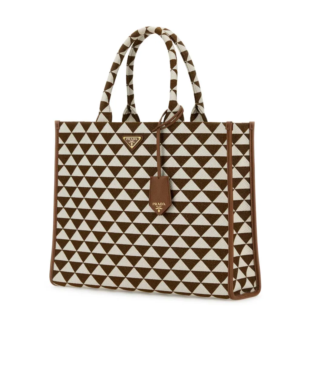 Triangle-Logo Tote Bag