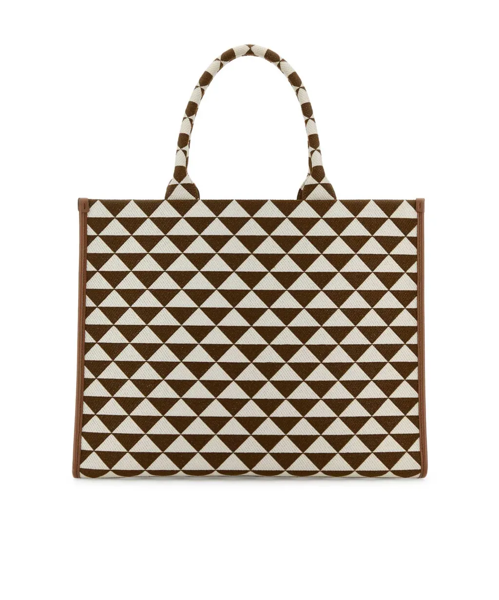 Triangle-Logo Tote Bag