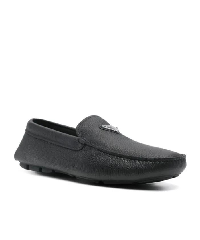 Triangle Logo Loafers