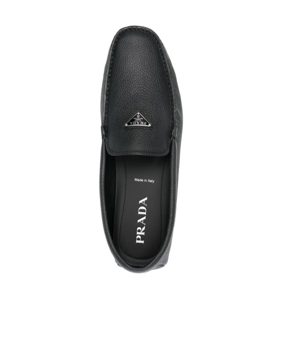 Triangle Logo Loafers
