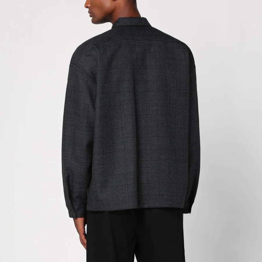 Checked Zipped Shirt