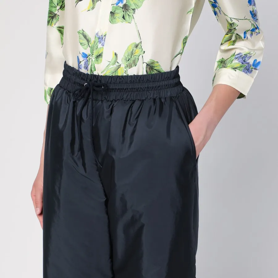 Drawstring Padded Pants