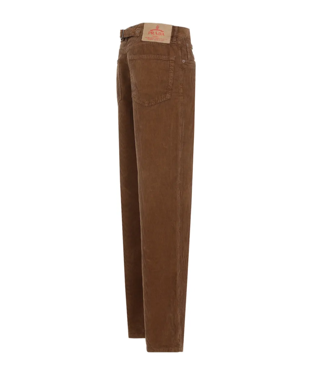 Wide Leg Corduroy Pants