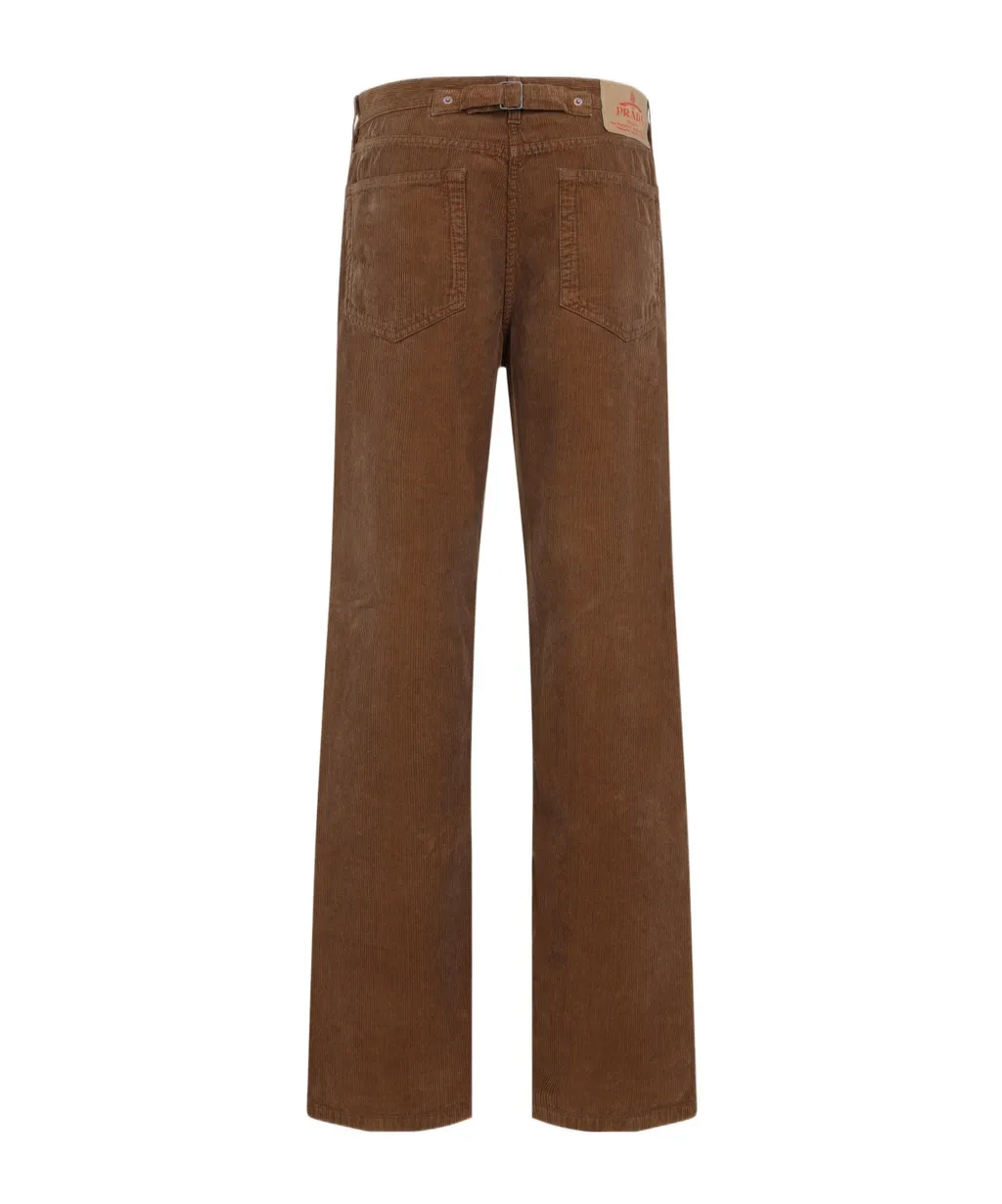 Wide Leg Corduroy Pants