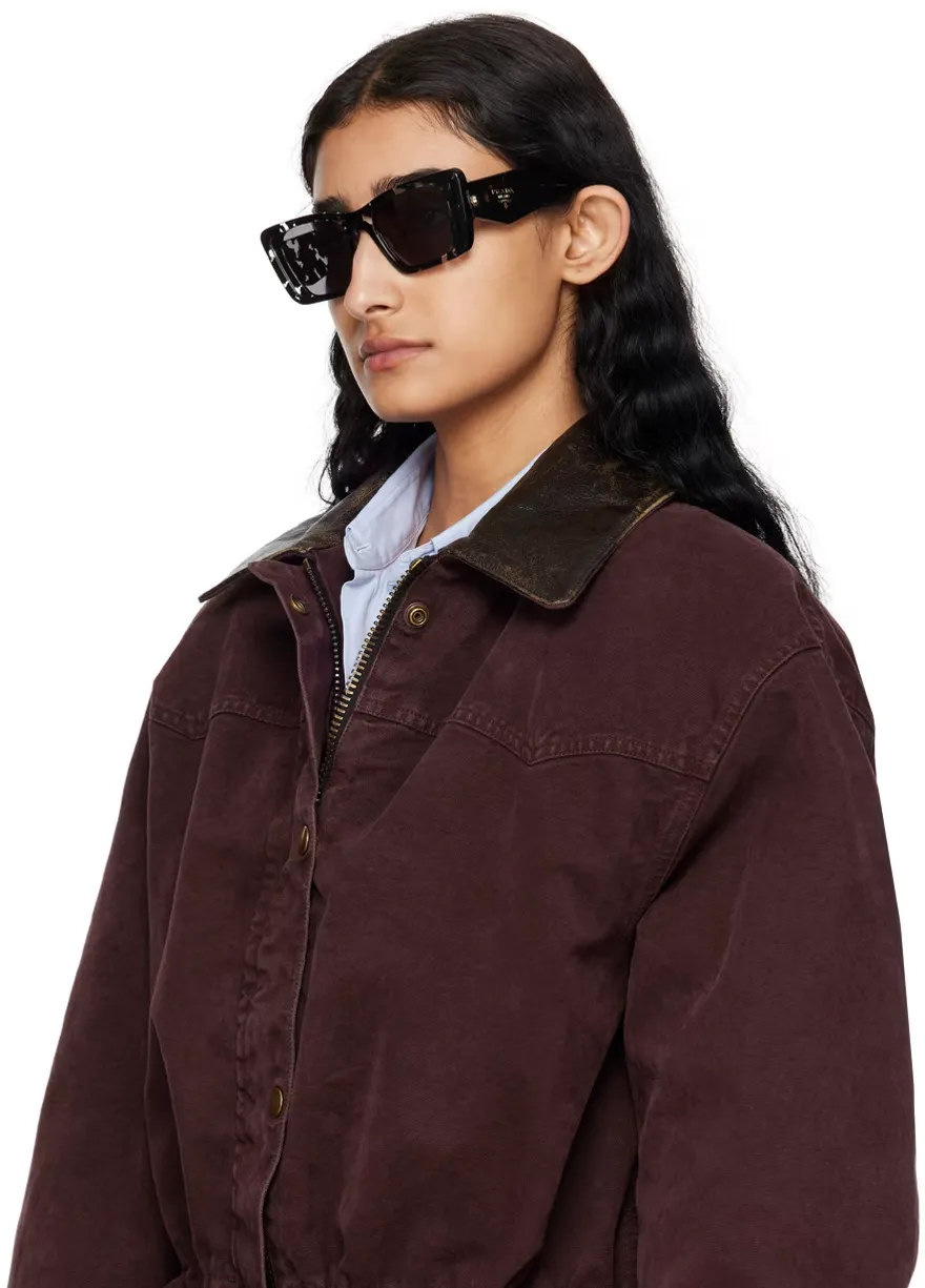Rectangular Frame Sunglasses