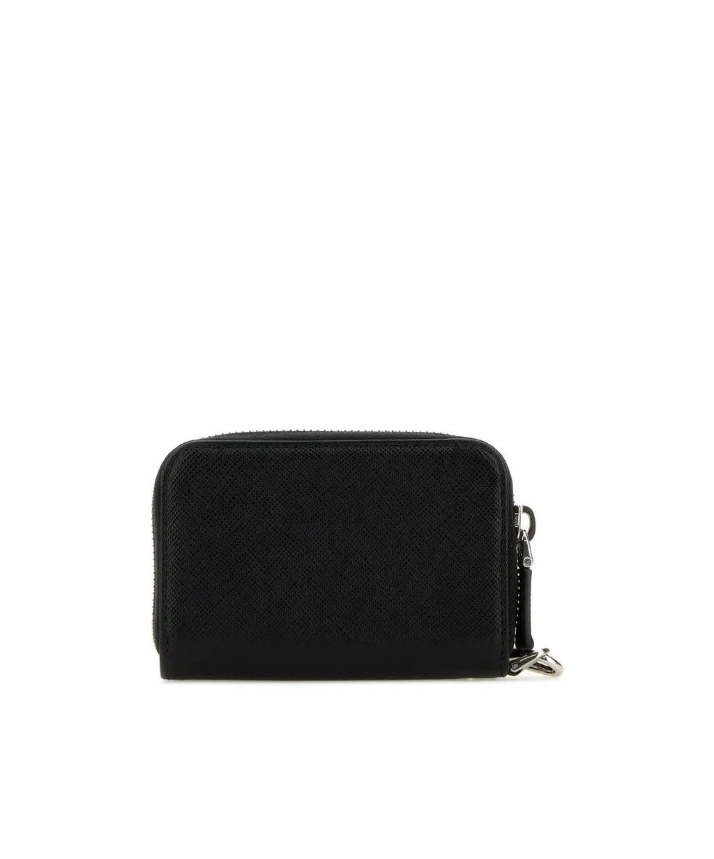 Triangle-Logo Zipped Wallet