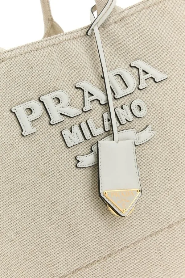 Logo-Appliqué Large Top Handle Bag