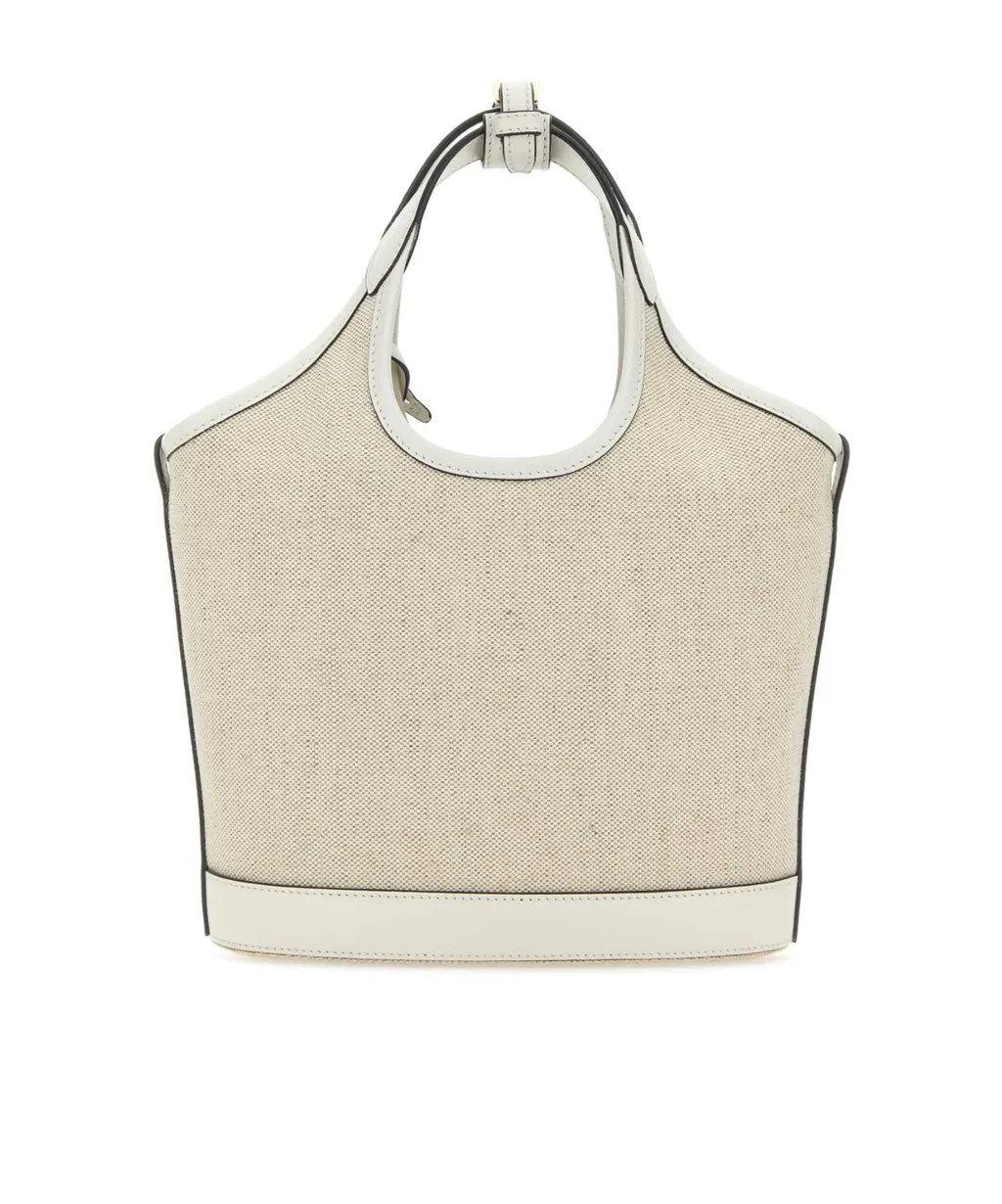Logo Print Mini Bucket Bag