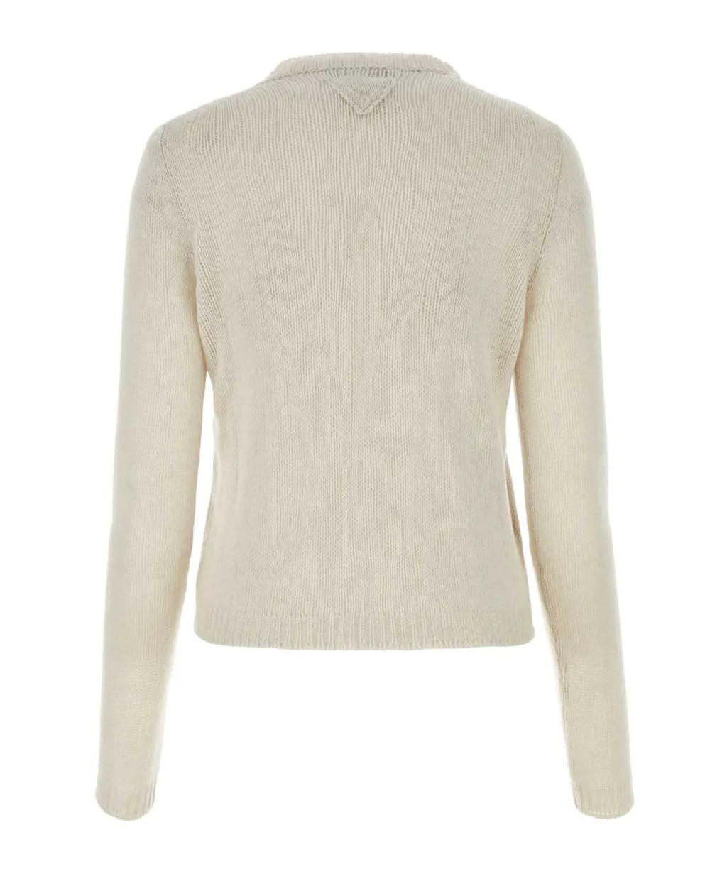 Boat Neck Sleeved Sweater
