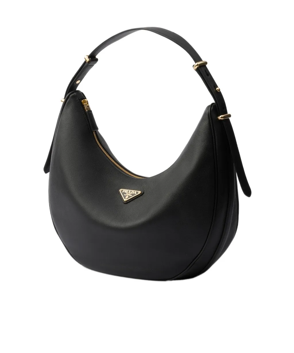 Arqué Zip-Up Large Shoulder Bag