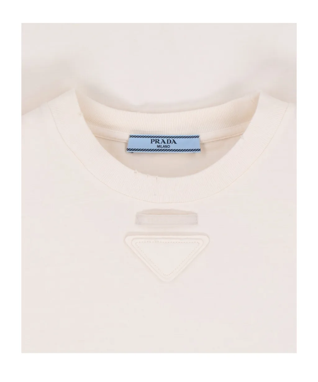 Logo Triangle Crewneck T-Shirt
