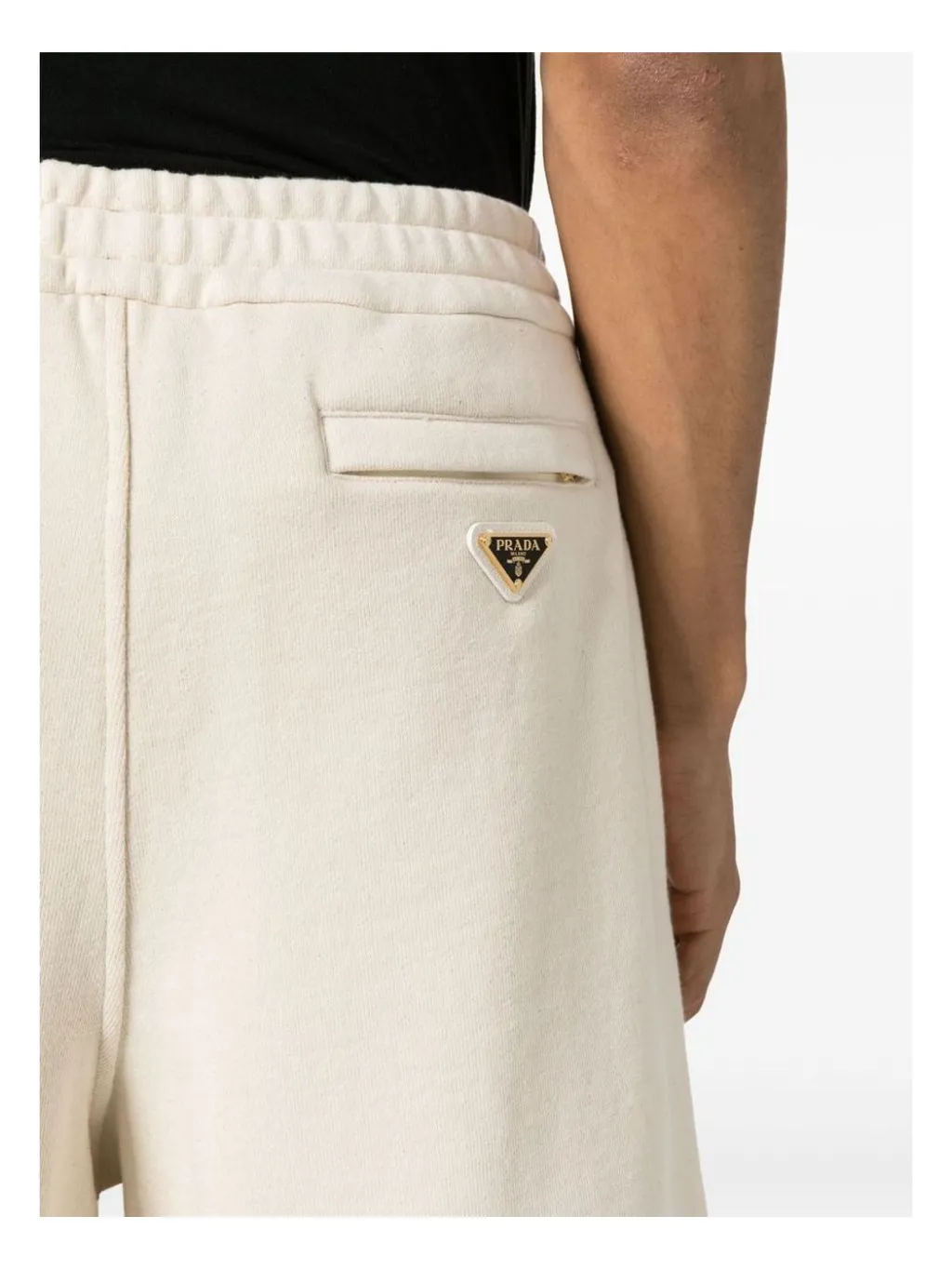 Triangle-Logo Track Shorts