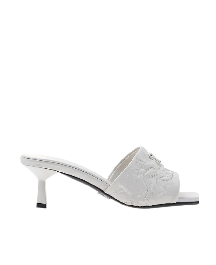 Logo High-Heeled Sandals