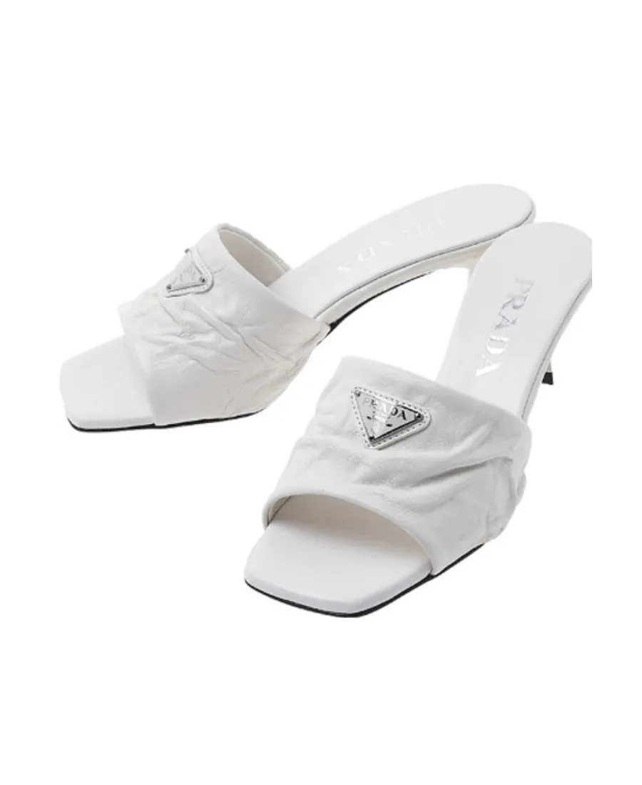 Logo High-Heeled Sandals
