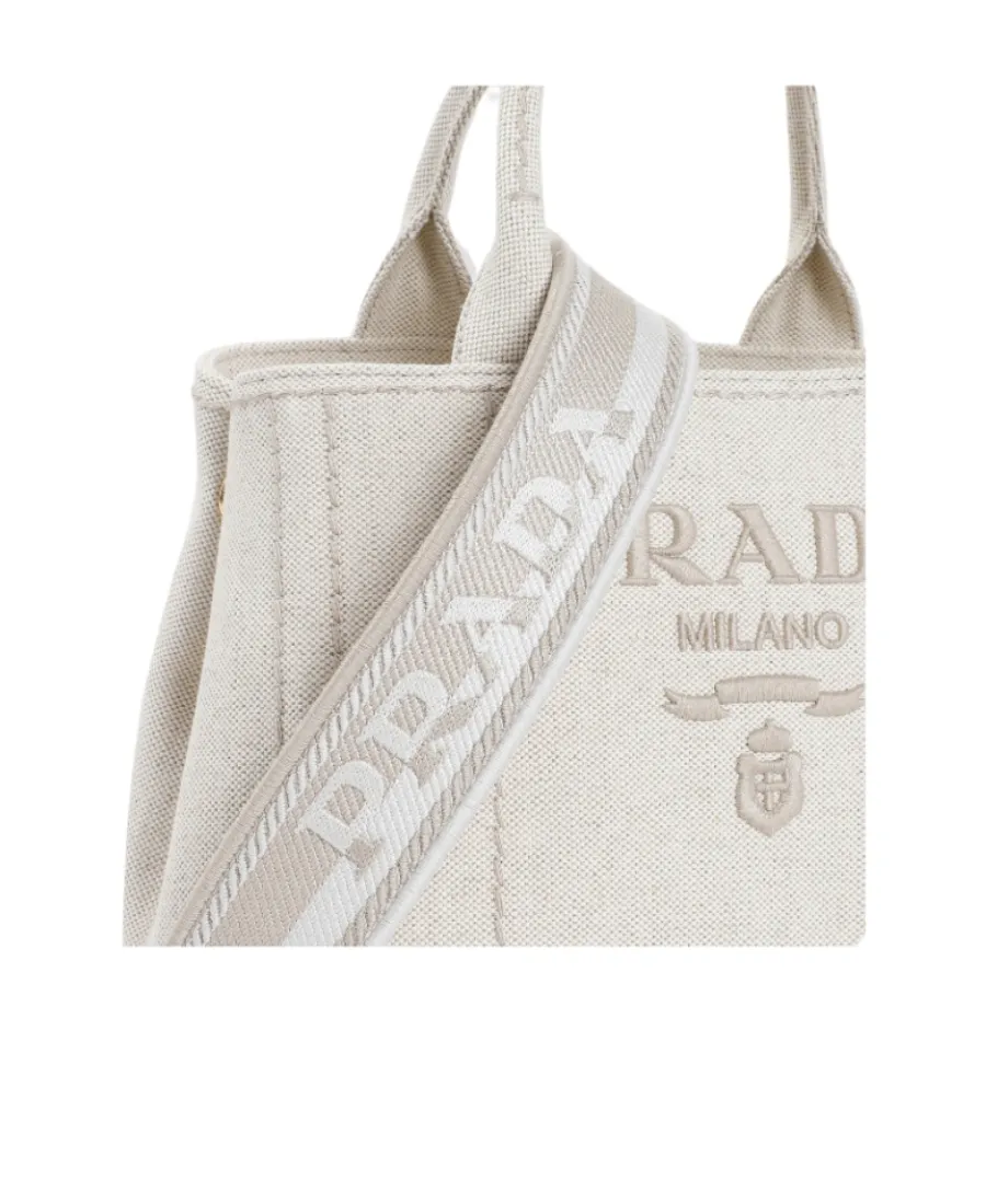 Logo-Embroidered Tote Bag