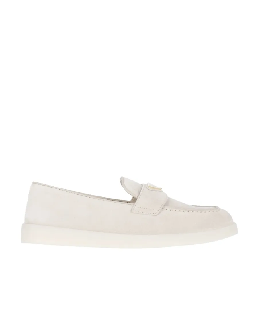 Logo Plaque Slip-On Loafers
