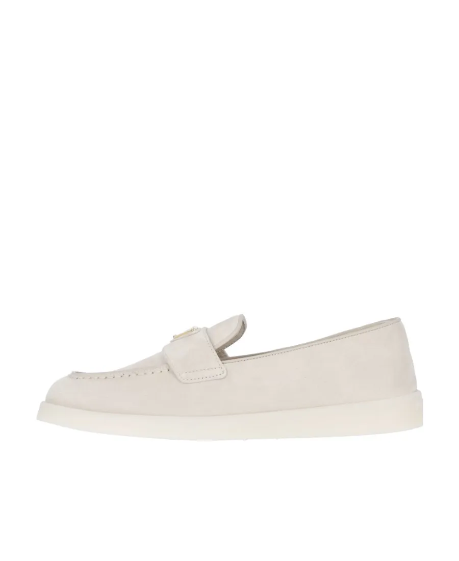 Logo Plaque Slip-On Loafers