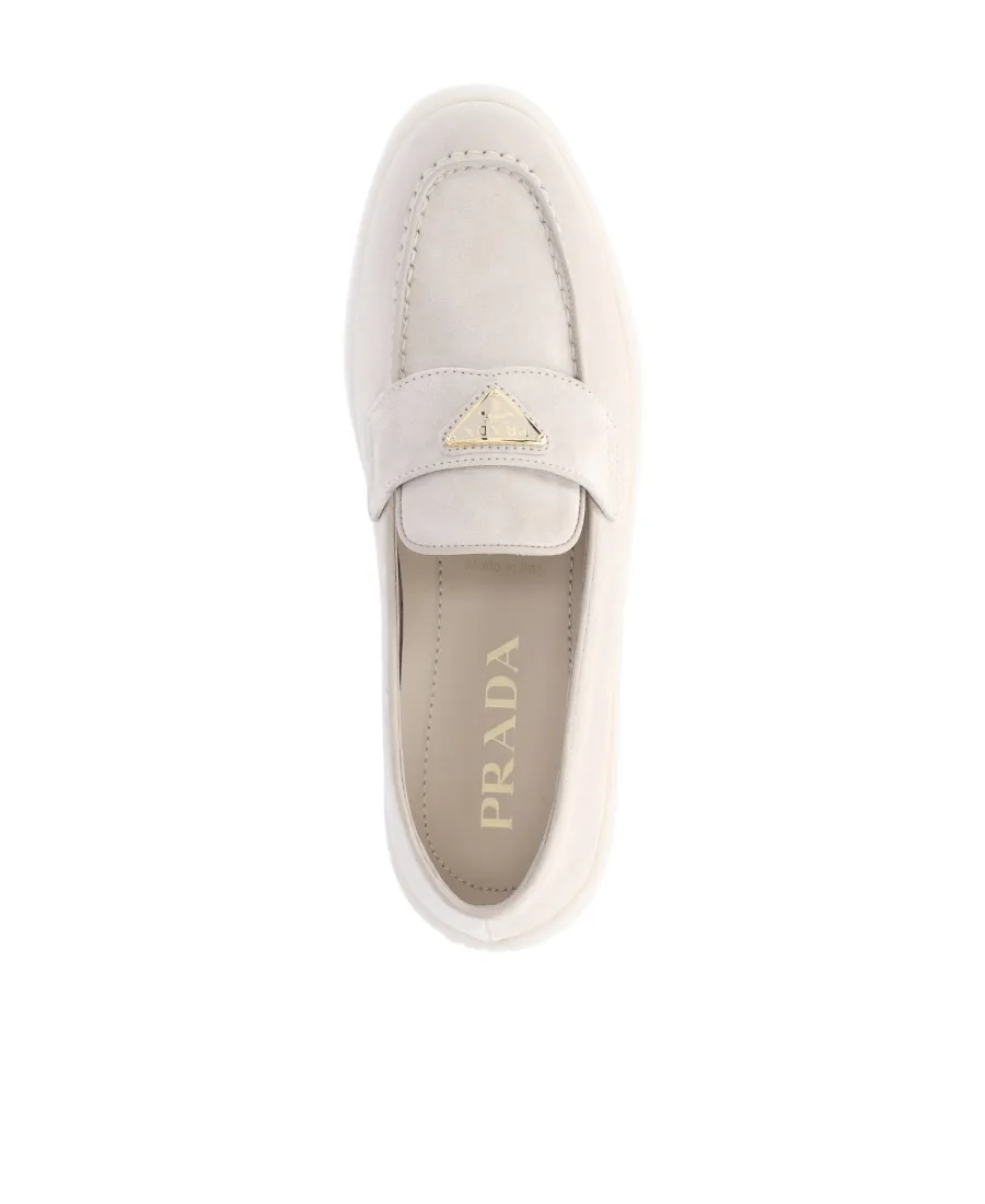Logo Plaque Slip-On Loafers
