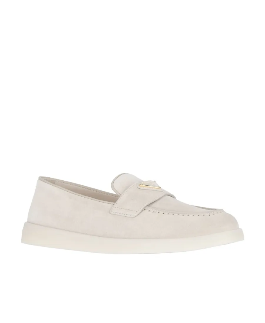 Logo Plaque Slip-On Loafers