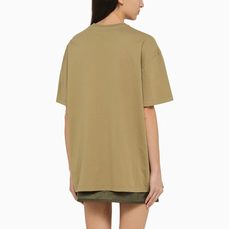 Short-Sleeved Round Collar T-Shirt