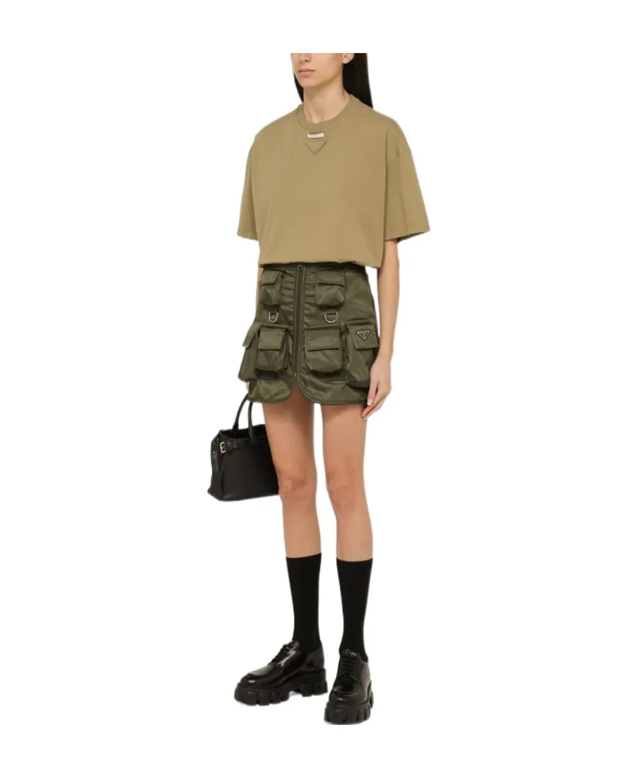 Short-Sleeved Round Collar T-Shirt