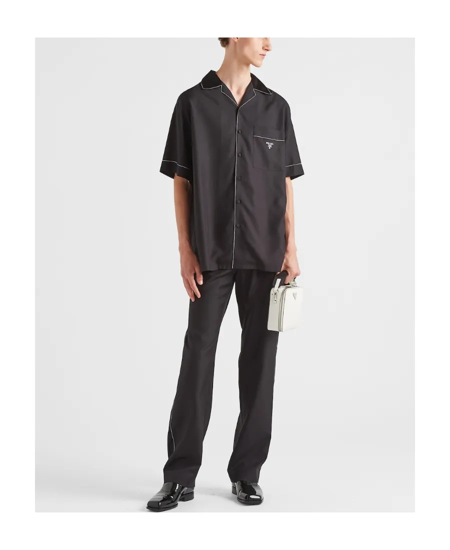 Logo-Embroidered Short-Sleeved Shirt