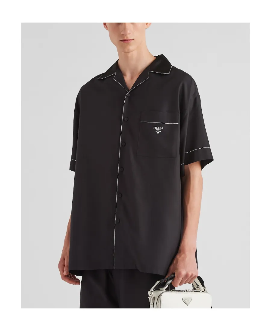 Logo-Embroidered Short-Sleeved Shirt