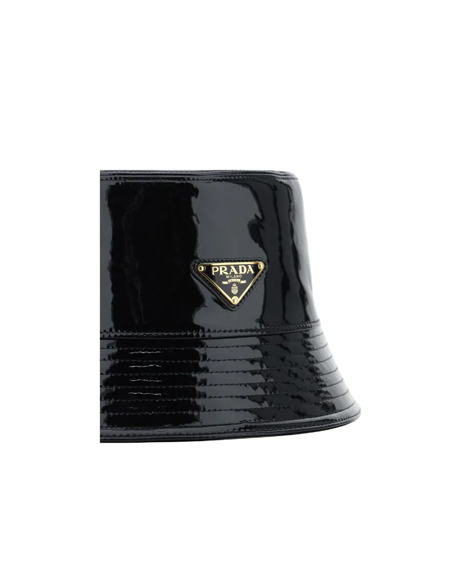 Triangle Logo Plaque Bucket Hat