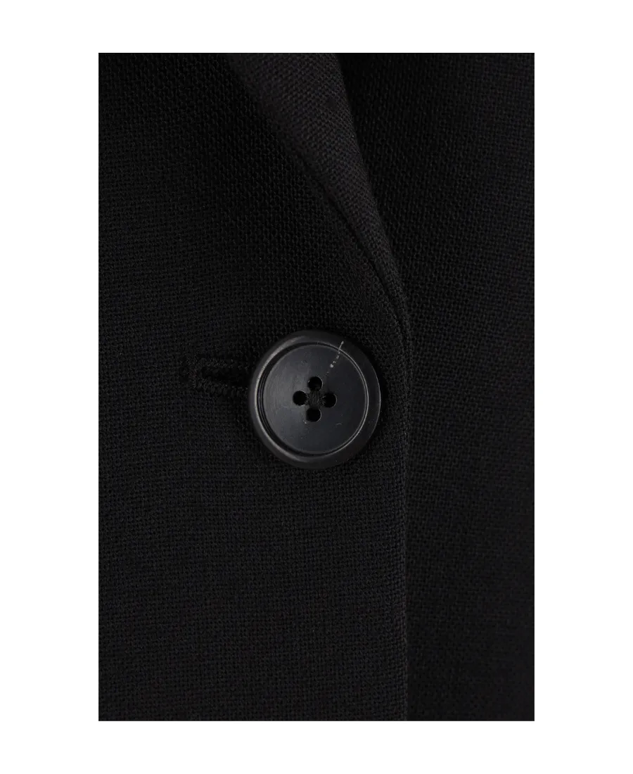 Single-Breasted Tailored Blazer