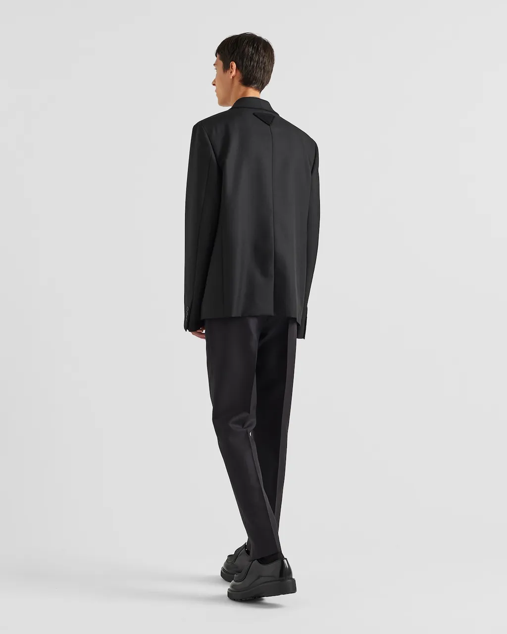 Wool Long-Sleeved Suit Jacket