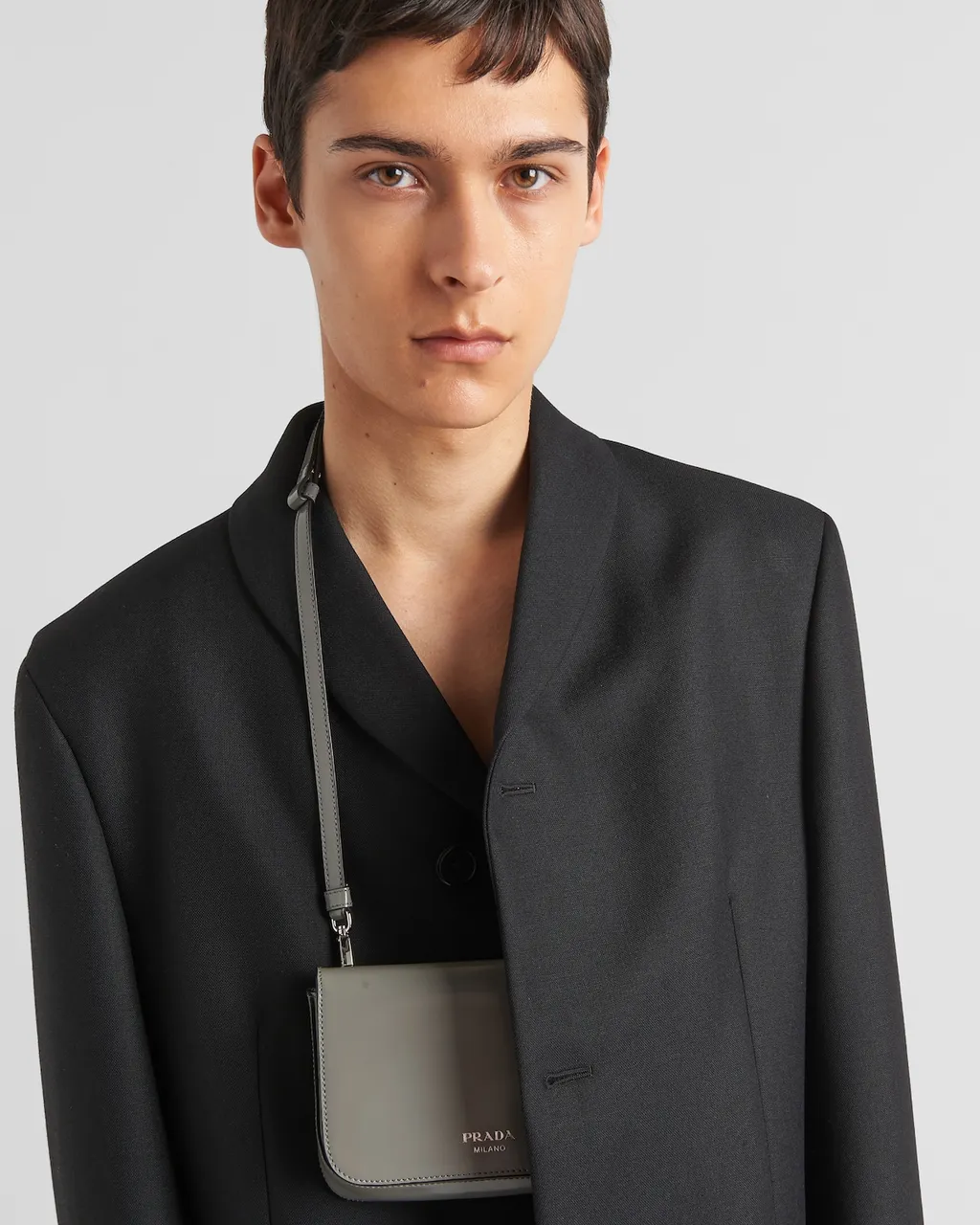 Wool Long-Sleeved Suit Jacket