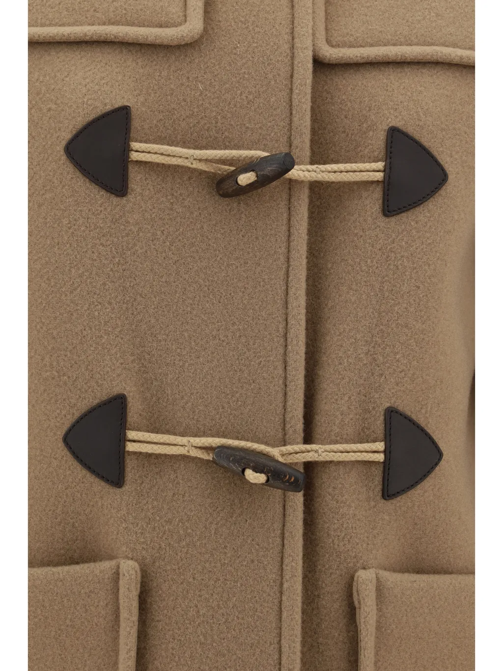 Hooded Long-Sleeved Coat
